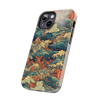 Colorburst Coast - Wave of Colors - Tough Phone Case