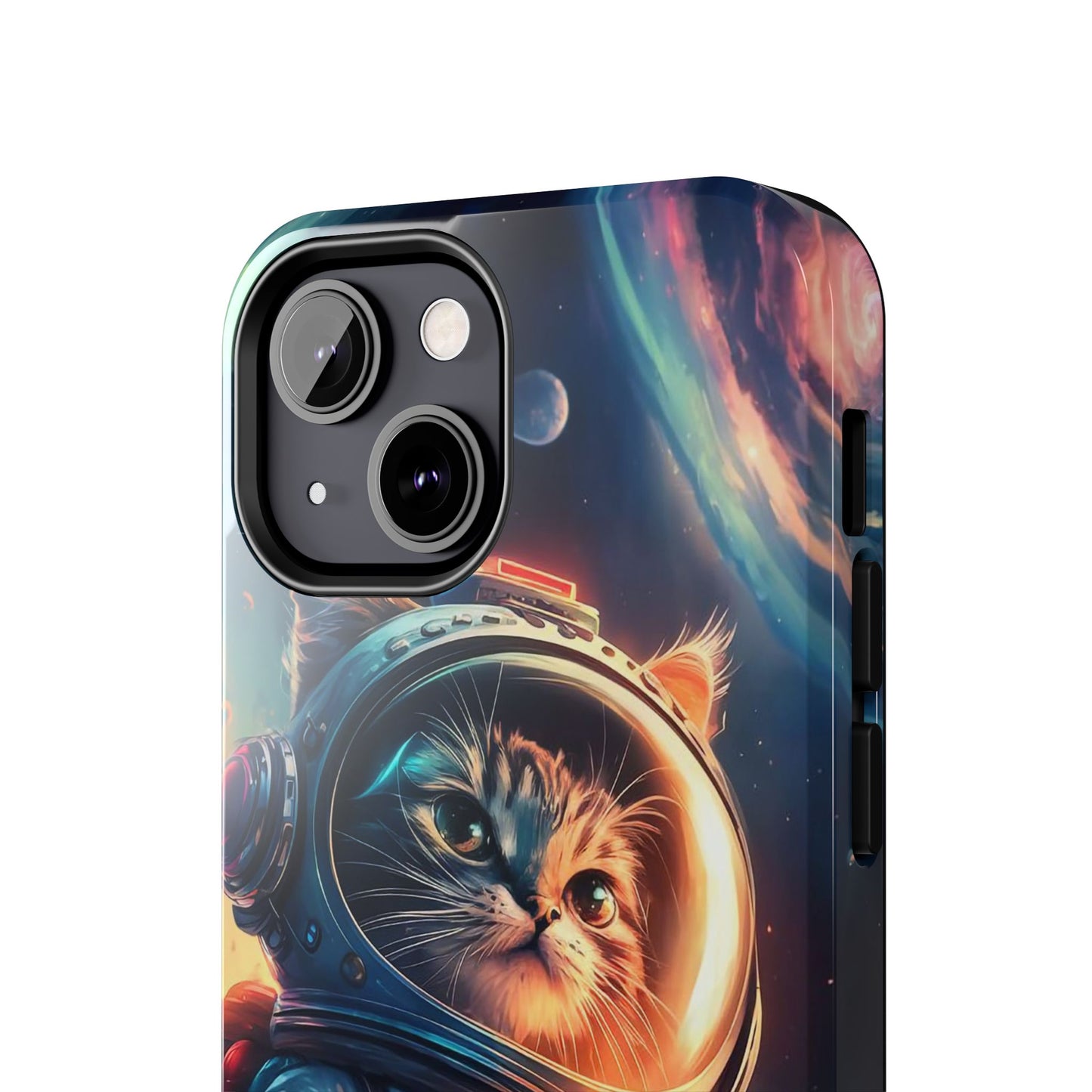 Cosmic Kitty Space Explorer Tough Phone Case