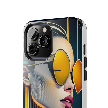 Shinkawa-Inspired Sunglasses Woman Tough Phone Case