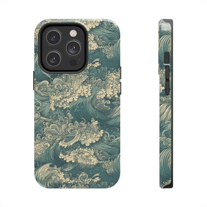 Tranquil Tides - Wave of Colors - Tough Phone Case