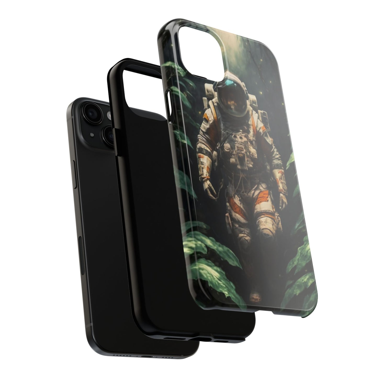 Cosmic Explorer Jungle Trek Tough Phone Case