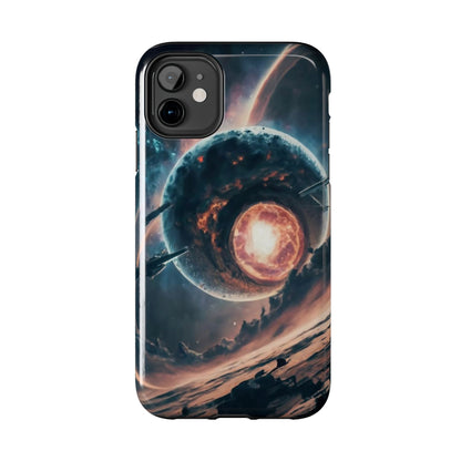 Cosmic Implosion Planet Tough Phone Case