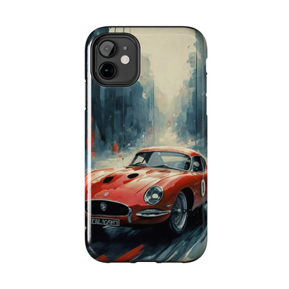 City Drive Red Sports Car Tough Phone Case