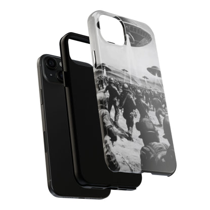 RetroWar UFO Encounter Tough Phone Case
