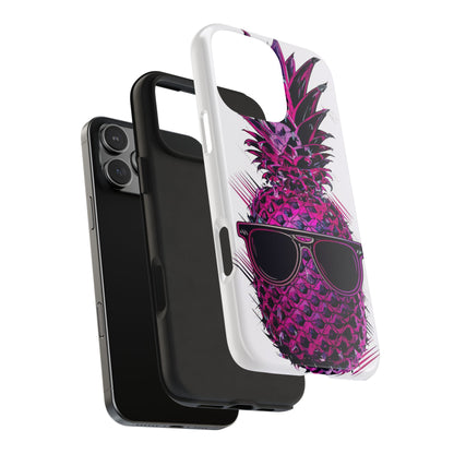 Pineapple Paradise Sunglasses Tough Phone Case