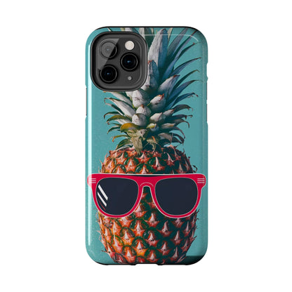 Beach-Ready Pineapple Sunglasses Tough Phone Case