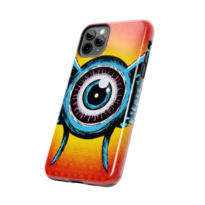 Bursting Vision Winged Eye iPhone Case