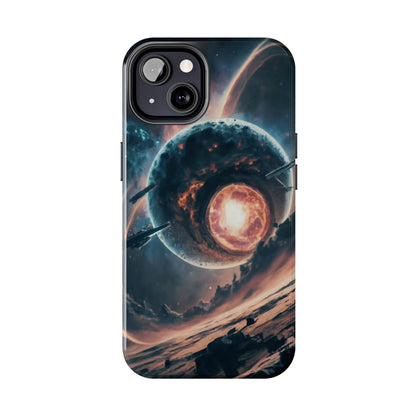 Cosmic Implosion Planet Tough Phone Case