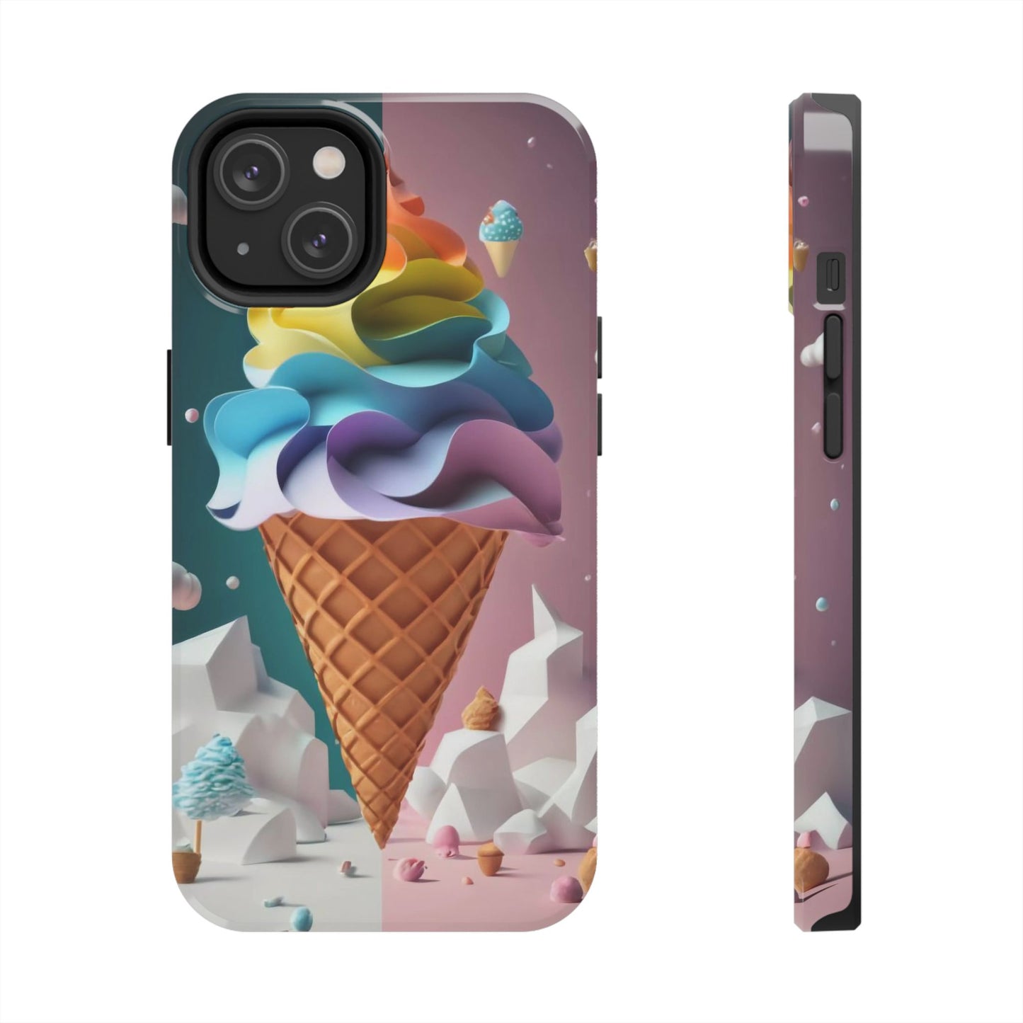 Swirling Scoops Defender Case