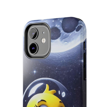 Lunar Space Duck Adventure Tough Phone Case