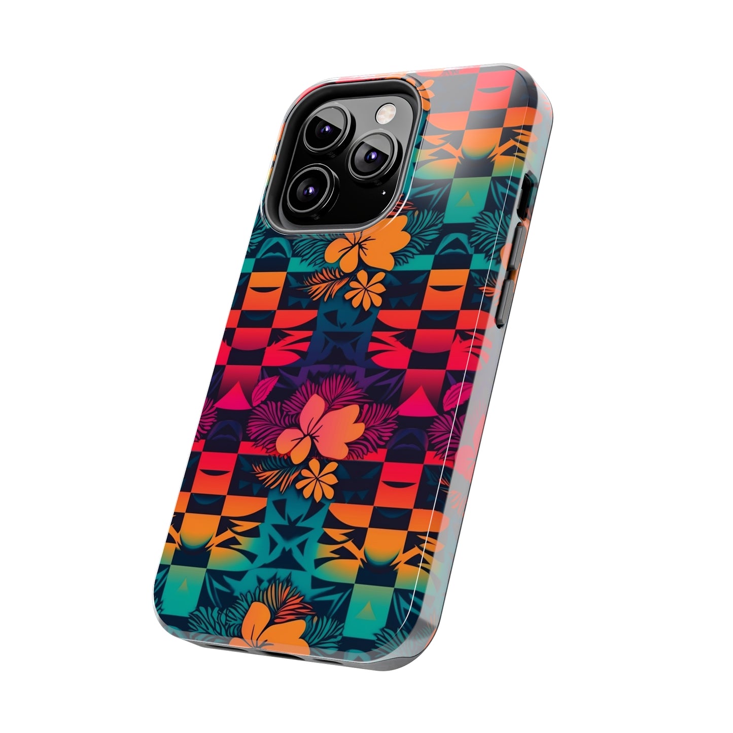 Electric Plumeria - Hawaiian Tough Phone Case