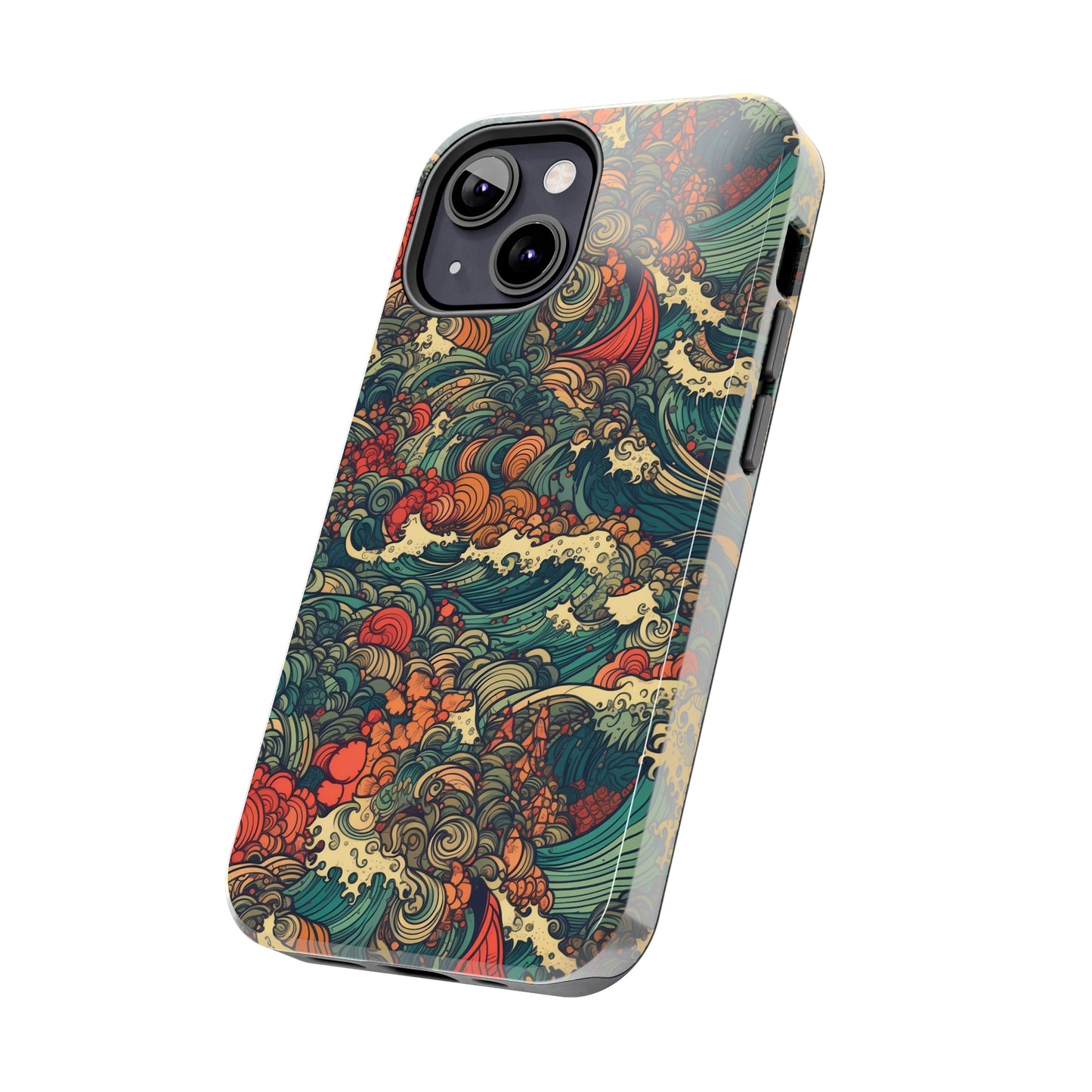 Electric Ocean - Wave of Colors - Tough Phone Cases