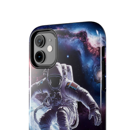 Galactic Wave Rider Astronaut Tough Phone Case