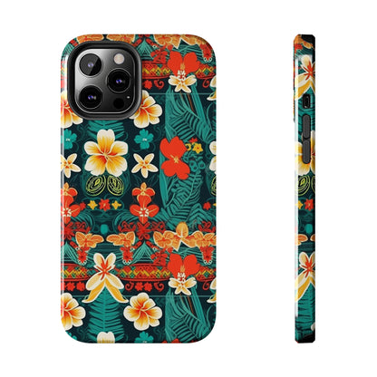 Hibiscus Haze - Hawaiian Tough Phone Case