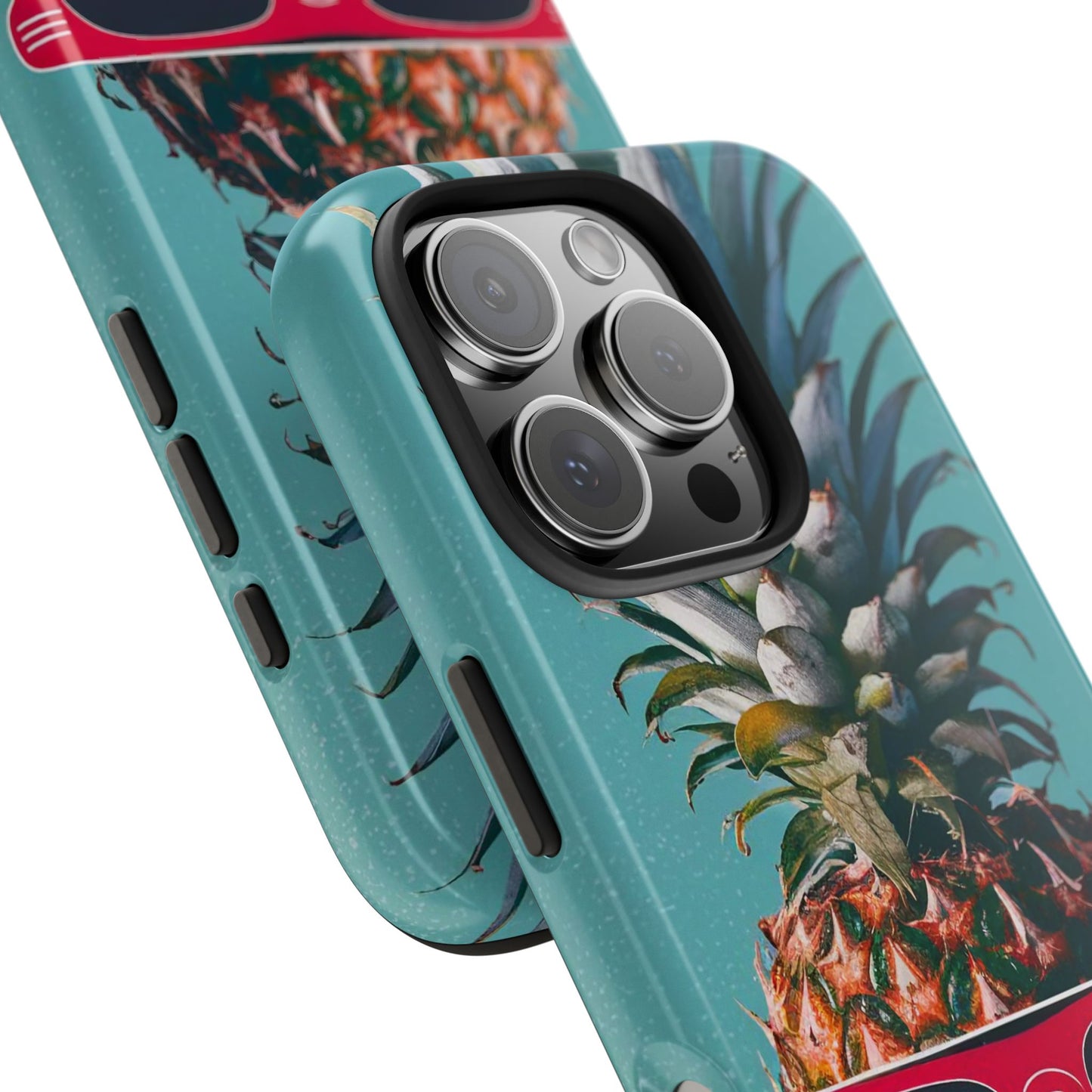 Beach-Ready Pineapple Sunglasses Tough Phone Case