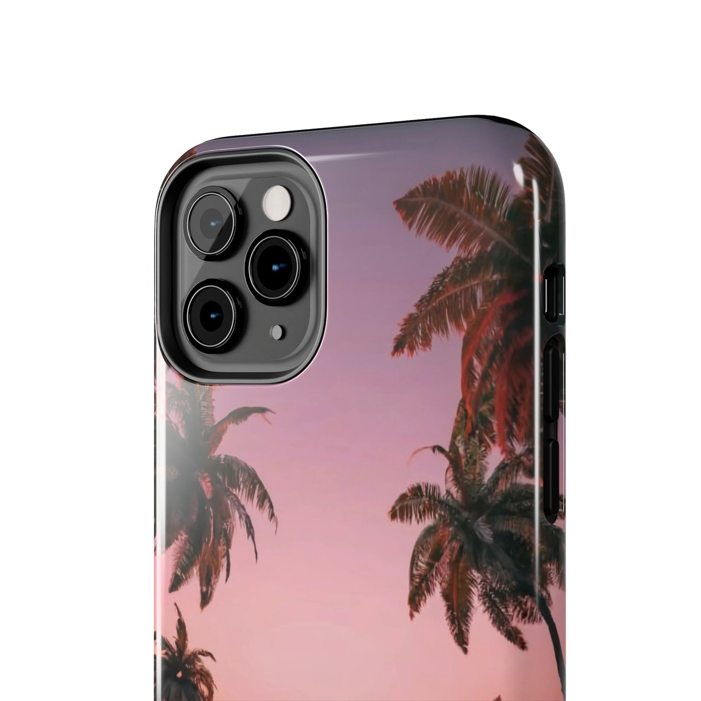 Golden Horizon Palm Sunset Tough Phone Case