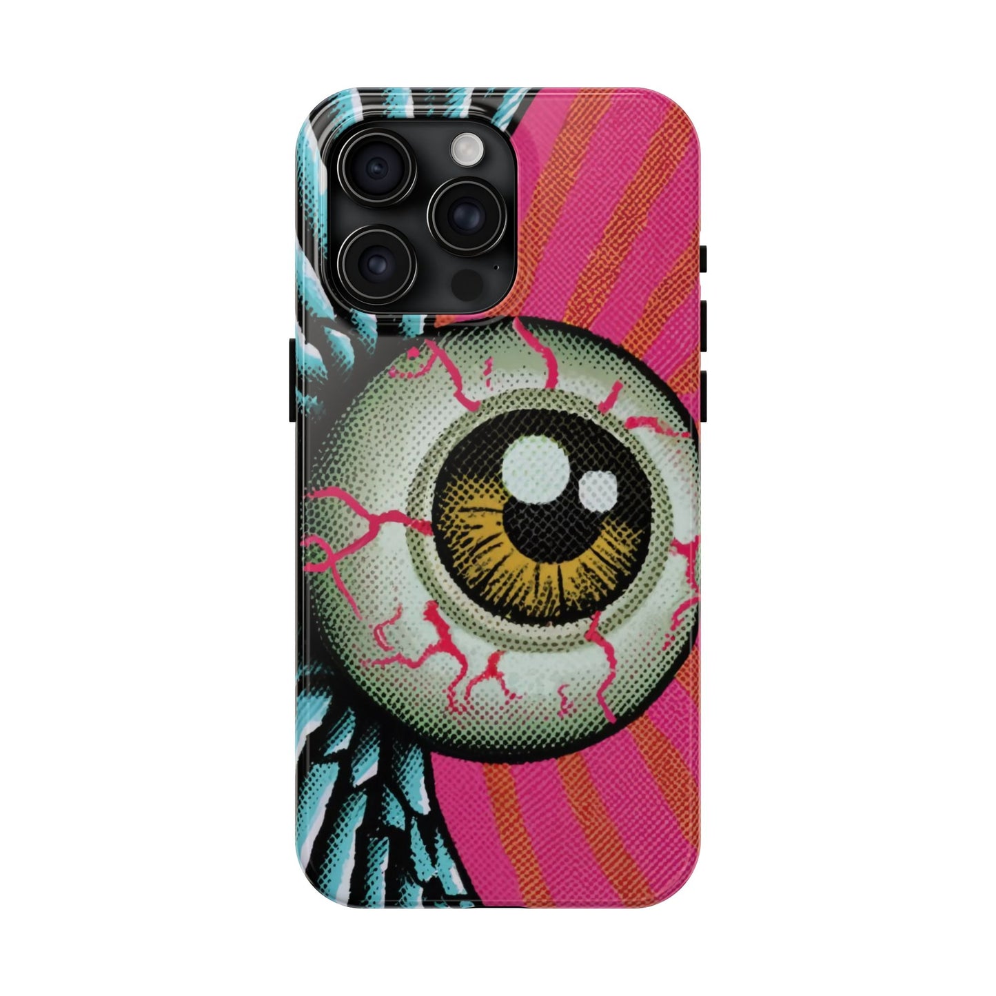 Winged Eye Pop Art Tough iPhone Case