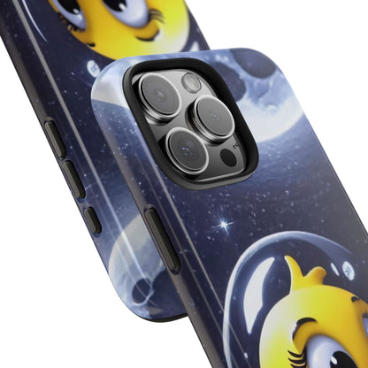 Lunar Space Duck Adventure Tough Phone Case