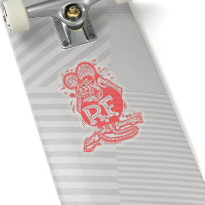 Classic Red Rat Fink Sticker