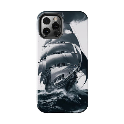 Tempest Voyage Pirate Ship Tough Phone Case