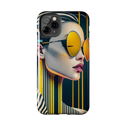 Shinkawa-Inspired Sunglasses Woman Tough Phone Case