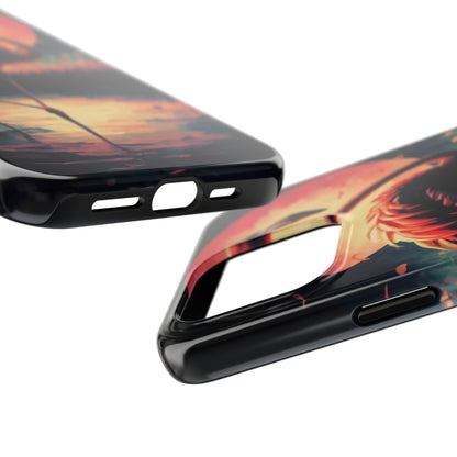 Sunset Flamingo Defender Case