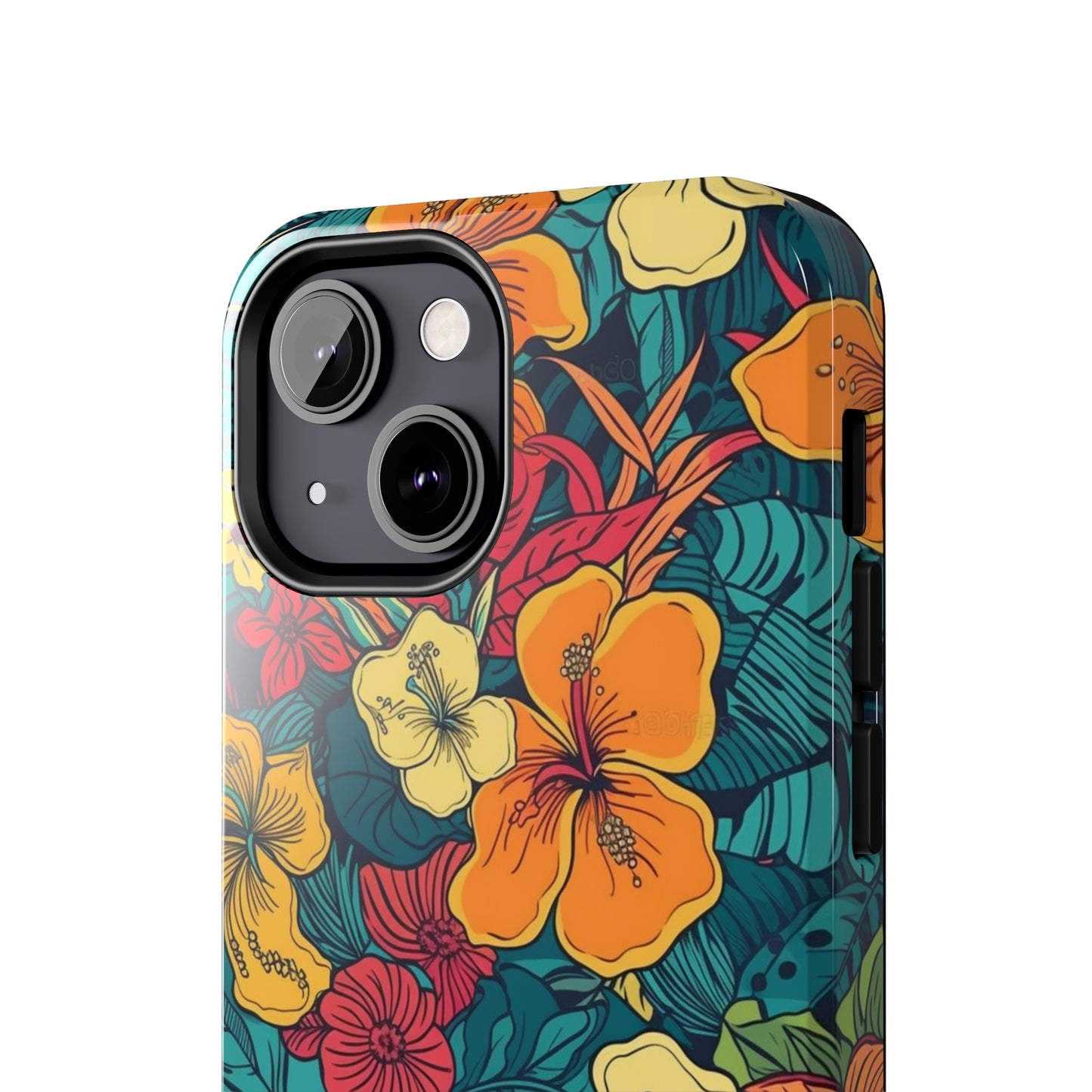 Brilliant Lokelani - Hawaiian Tough Phone Case