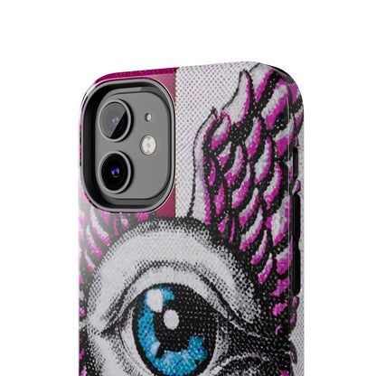 Dual-Tone Winged Eye iPhone Case