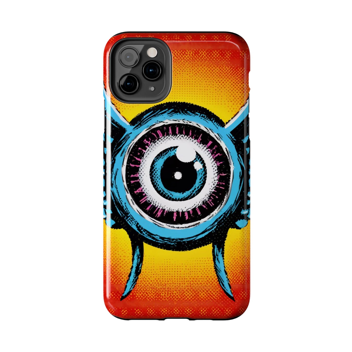 Bursting Vision Winged Eye iPhone Case