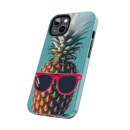 Beach-Ready Pineapple Sunglasses Tough Phone Case