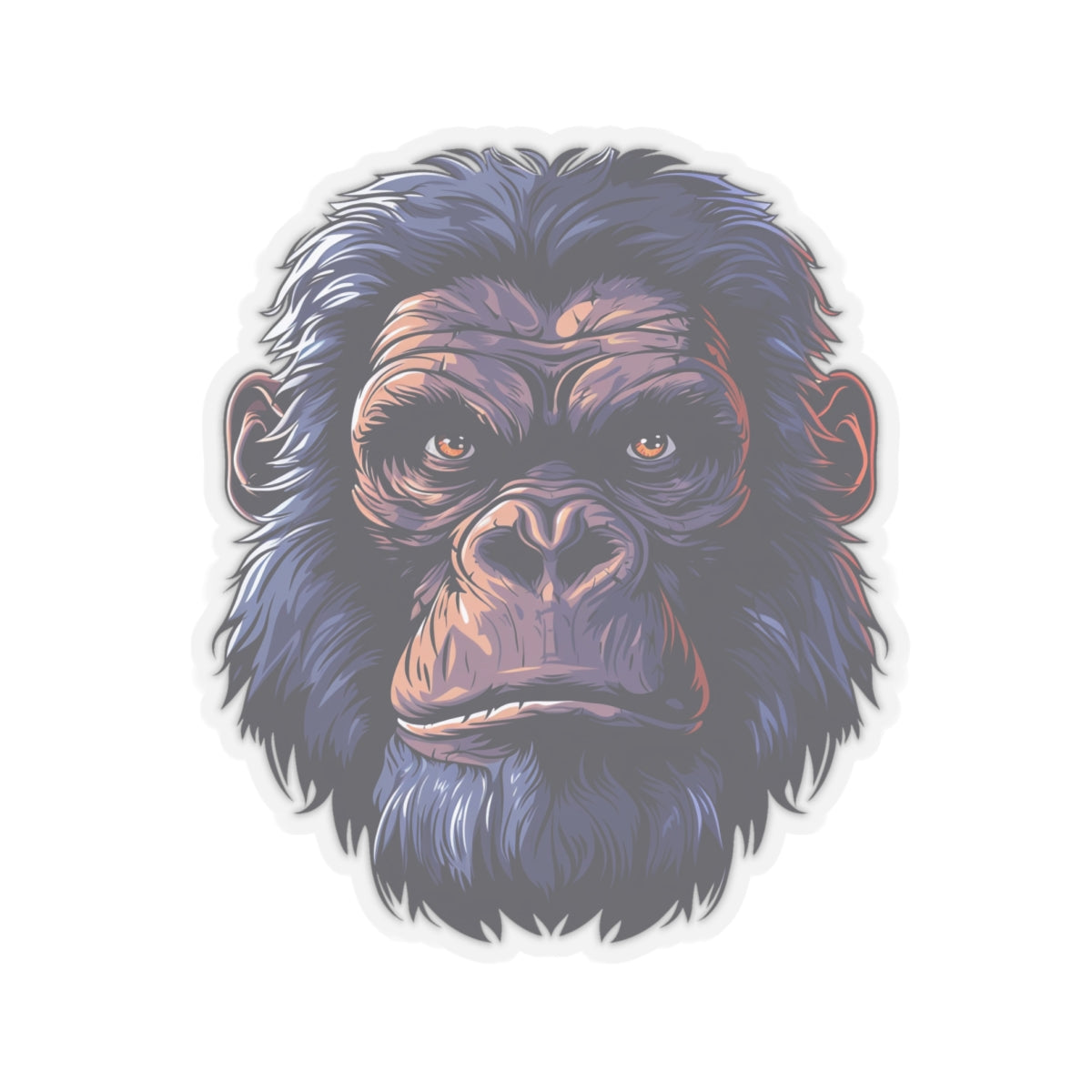 Mystic Ape Bigfoot Vinyl Sticker