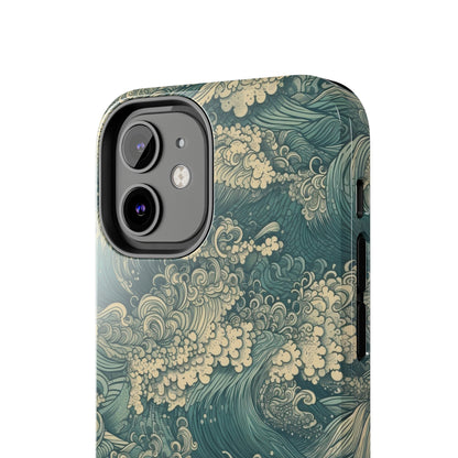 Tranquil Tides - Wave of Colors - Tough Phone Case