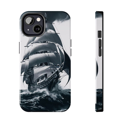 Tempest Voyage Pirate Ship Tough Phone Case