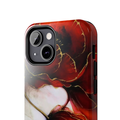 Ethereal Blossom Alcohol Ink Tough Phone Case