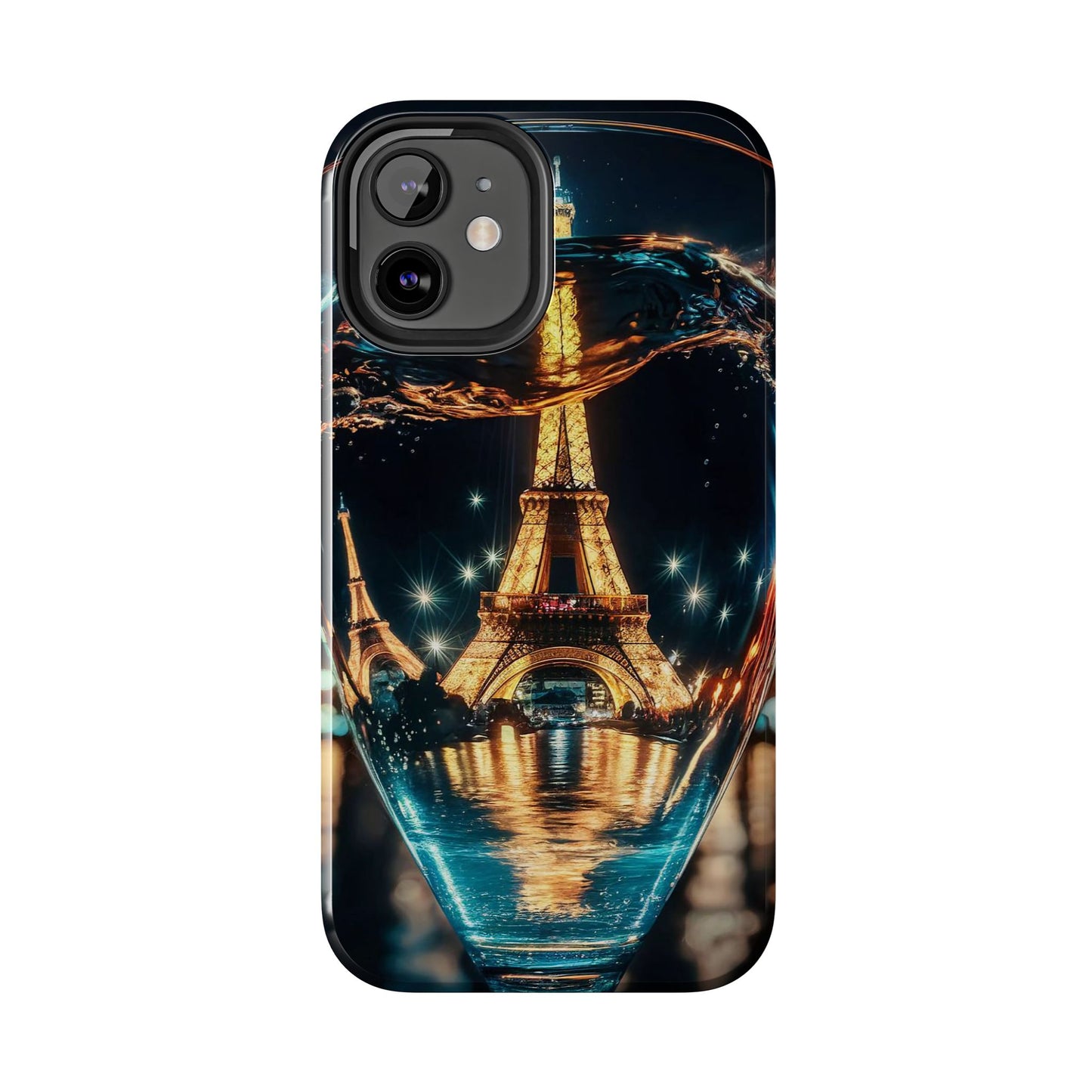 Eiffel Tower Through the Looking Glass Tough Phone Case