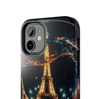 Eiffel Tower Through the Looking Glass Tough Phone Case