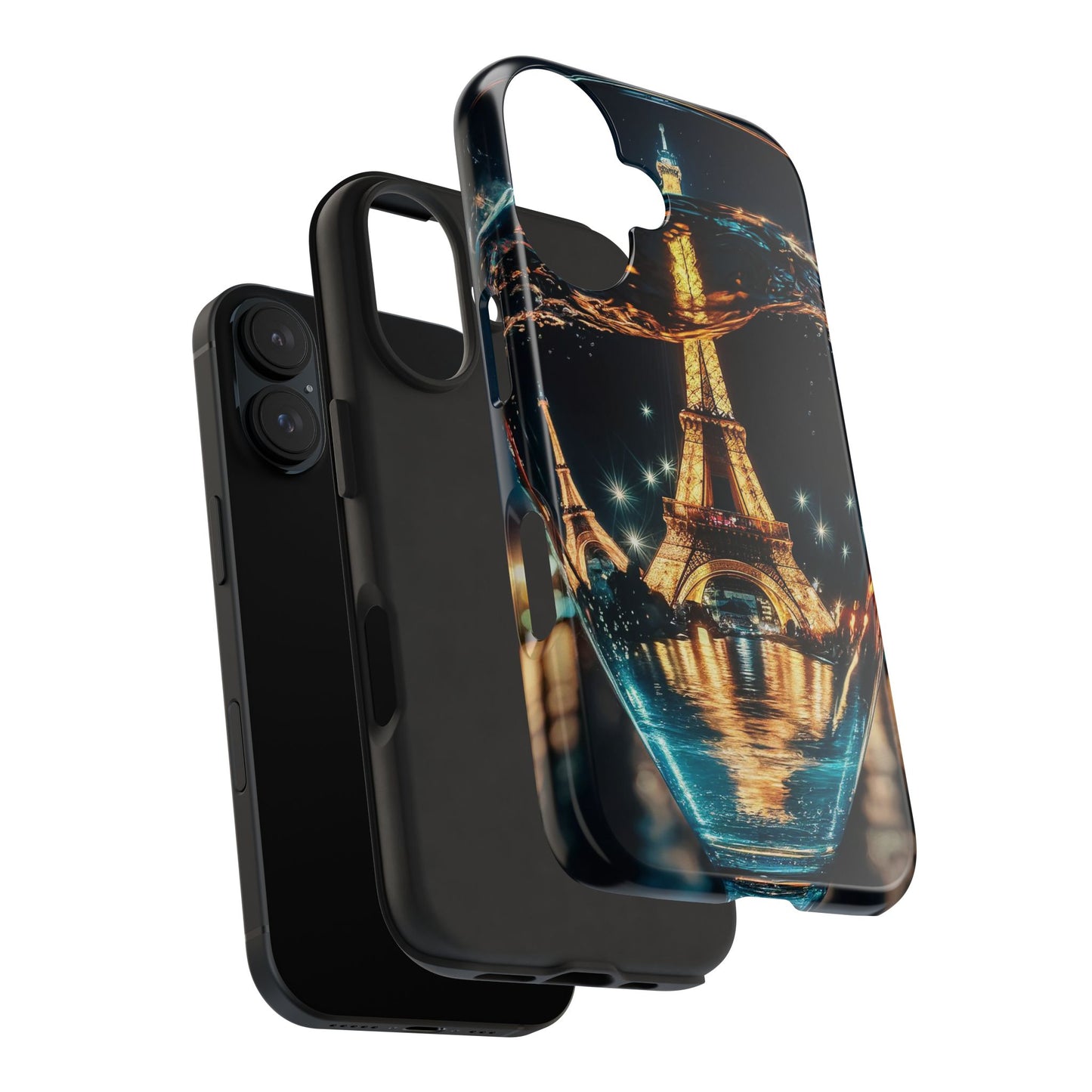 Eiffel Tower Through the Looking Glass Tough Phone Case