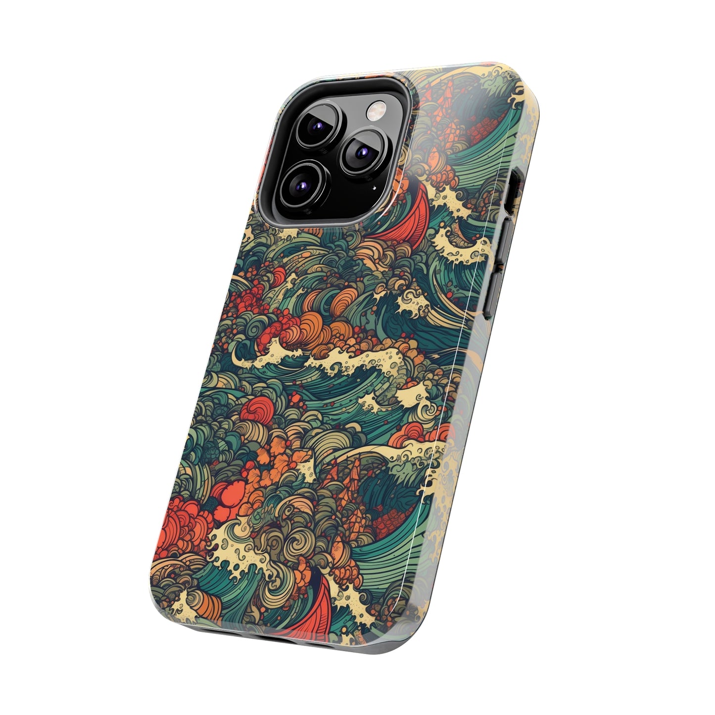 Electric Ocean - Wave of Colors - Tough Phone Cases