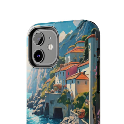 Coastal Dreamscape Boat Tough Phone Case