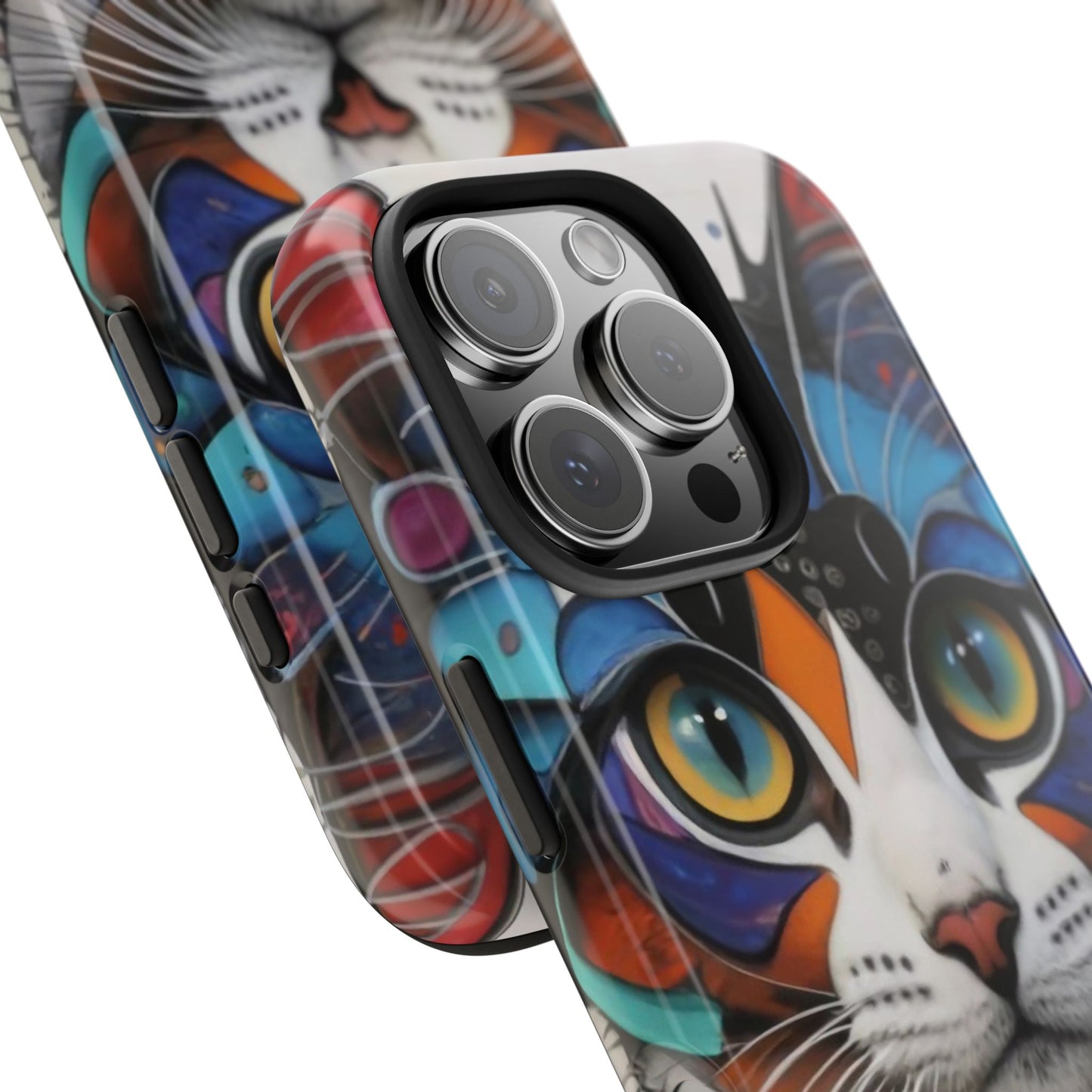 Whimsical Cat Dreamscape Guardian Phone Case