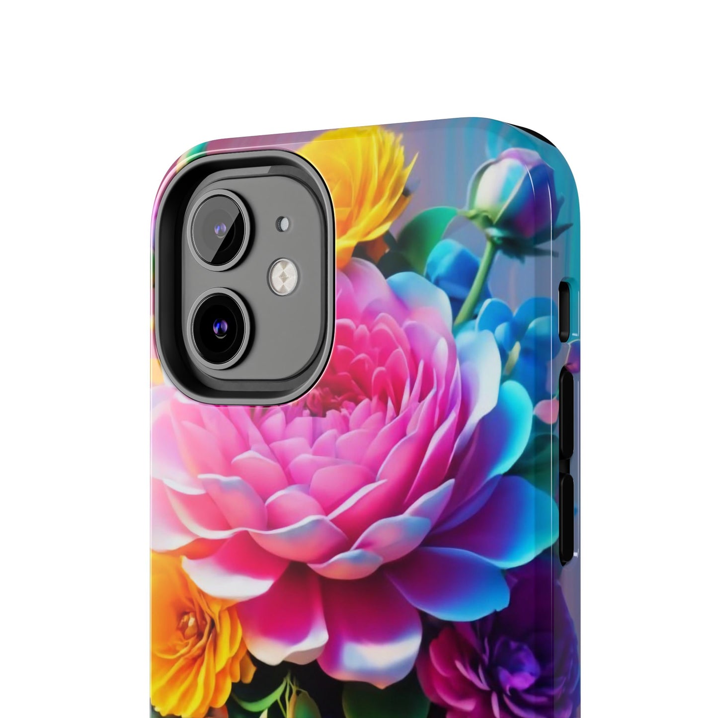 Vibrant Floral Splendor Tough Phone Case