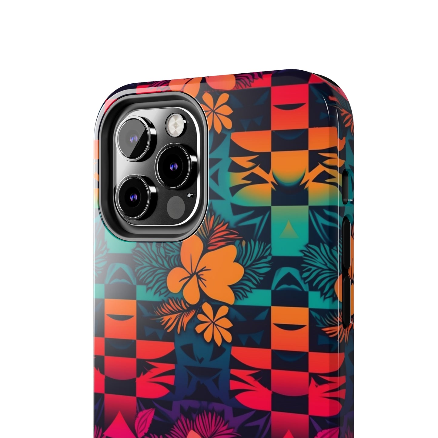 Electric Plumeria - Hawaiian Tough Phone Case