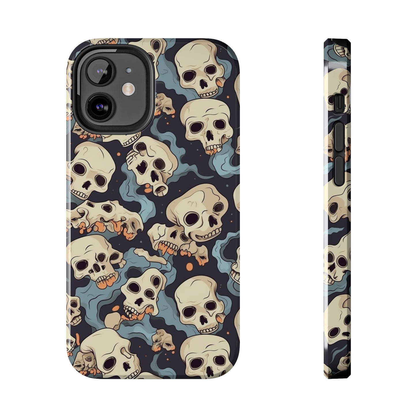 Skull Flow - Deathly Protection - Tough Phone Case