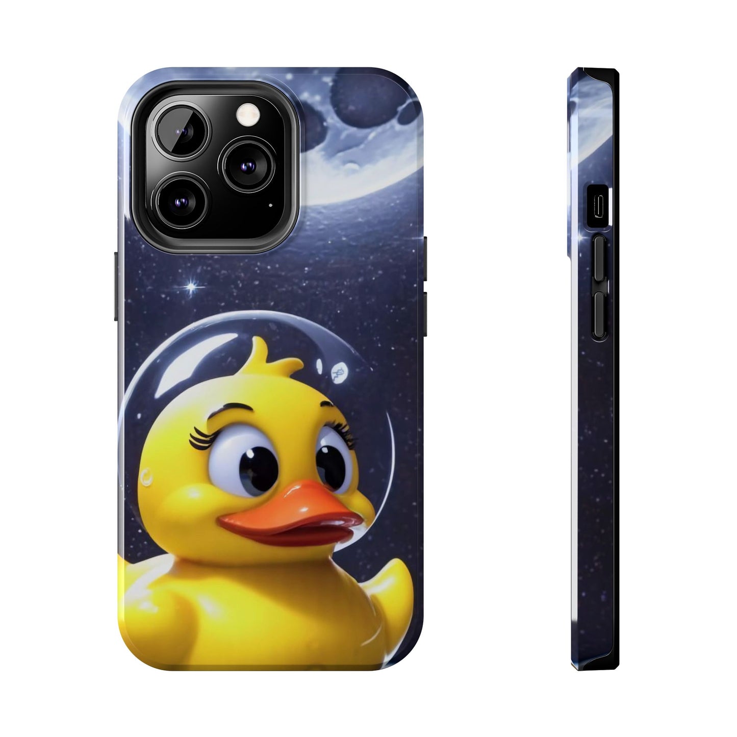 Lunar Space Duck Adventure Tough Phone Case