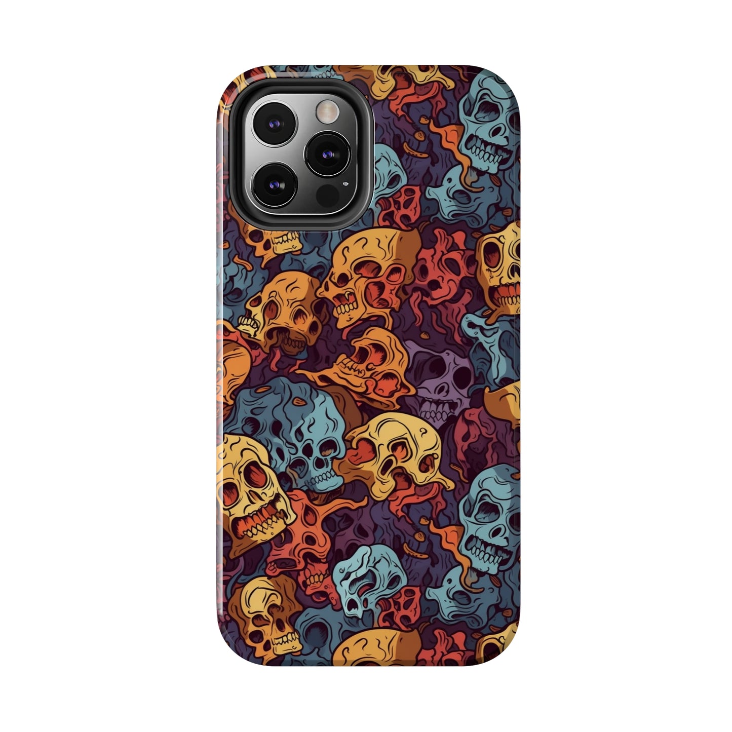 Skeletal Flow - Deathly Protection - Tough Phone Case