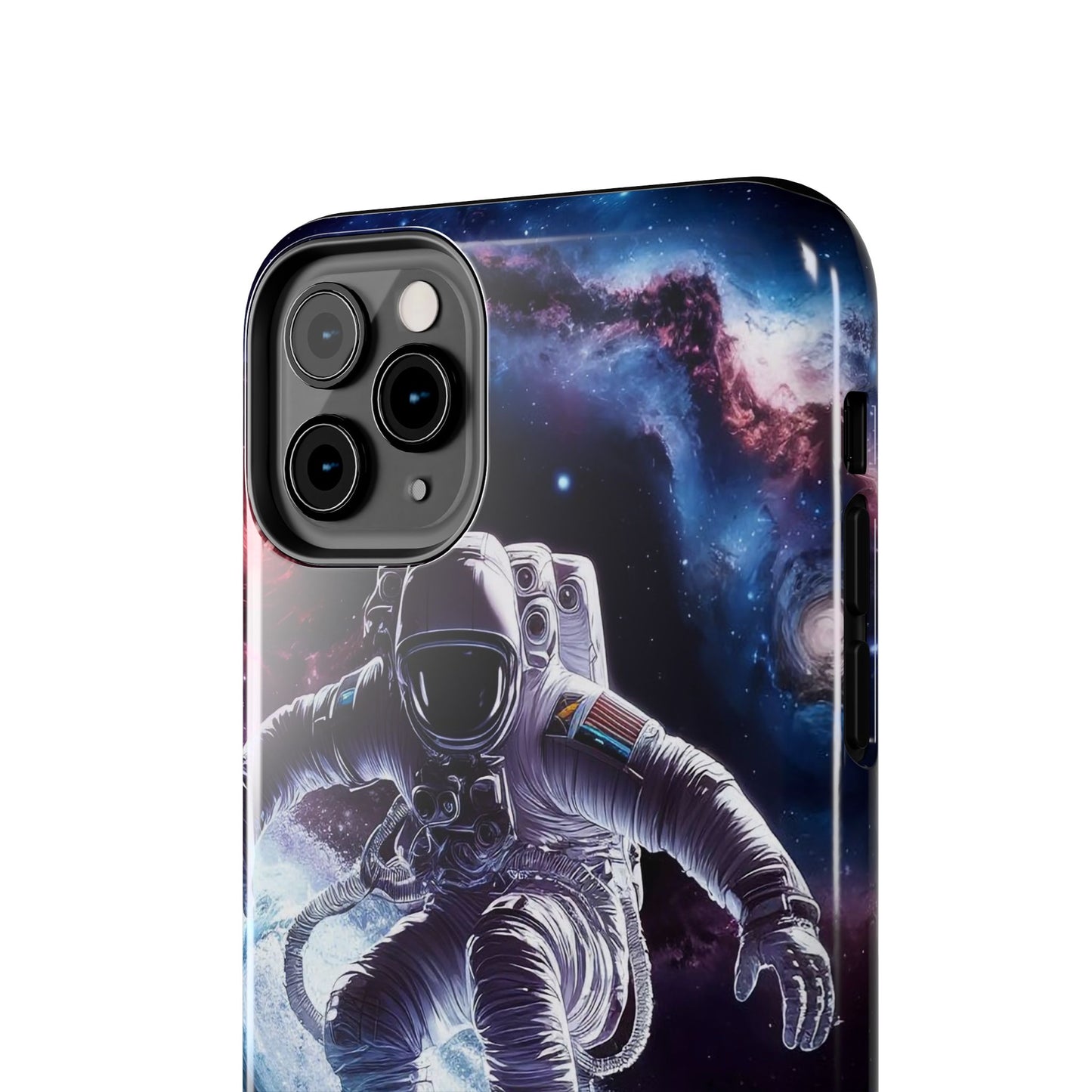 Galactic Wave Rider Astronaut Tough Phone Case