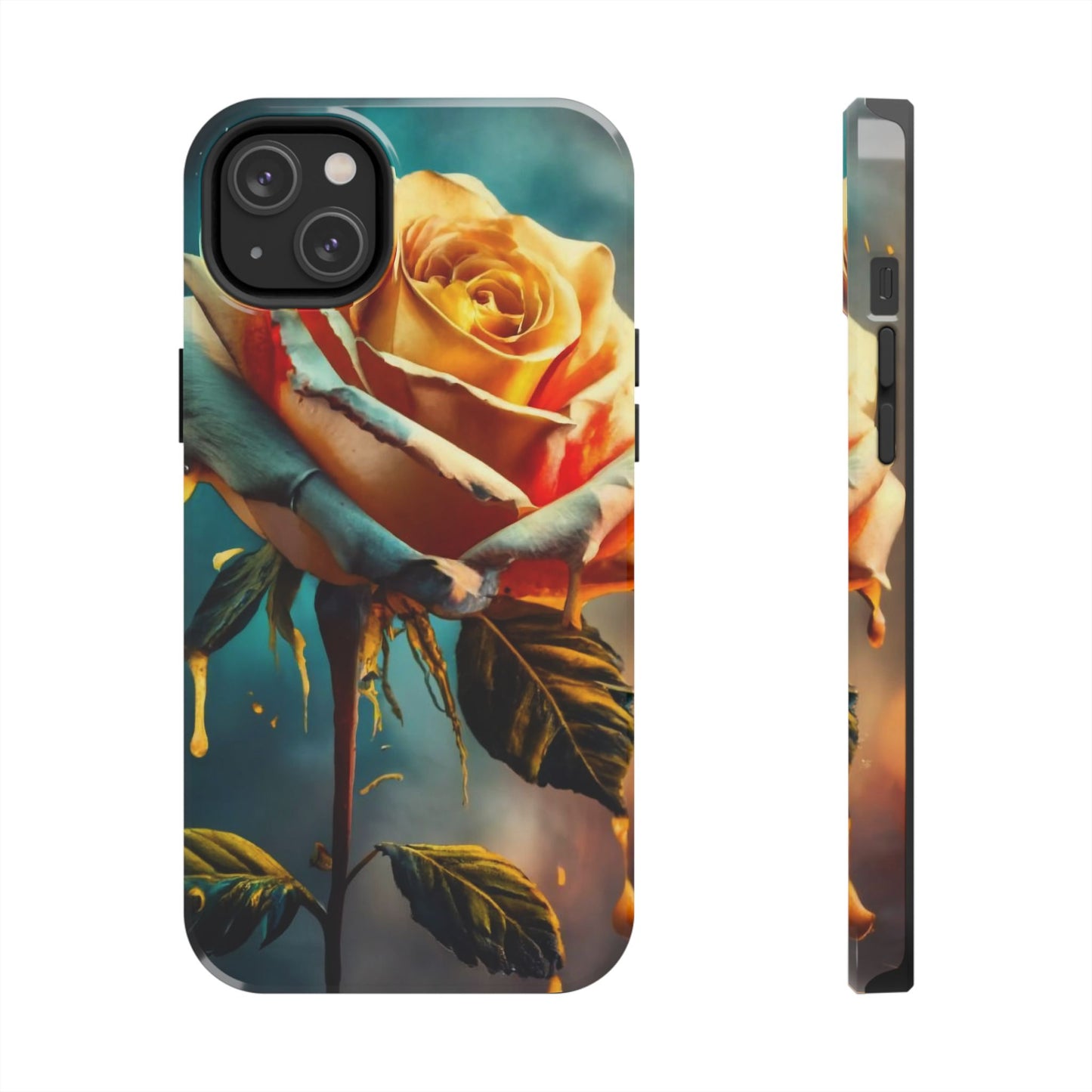 Golden Rose Elegance Tough Phone Case