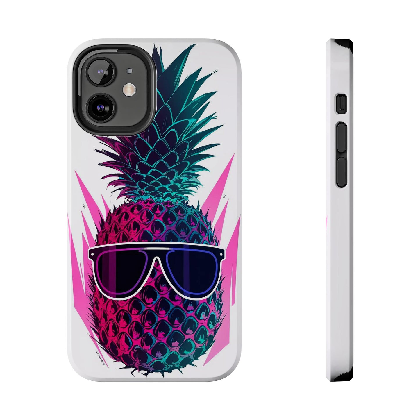 Sunglass Clad Pineapple Funk Tough Phone Case