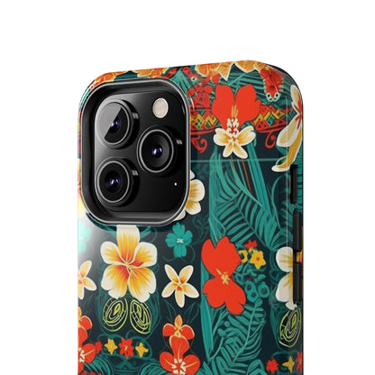 Hibiscus Haze - Hawaiian Tough Phone Case