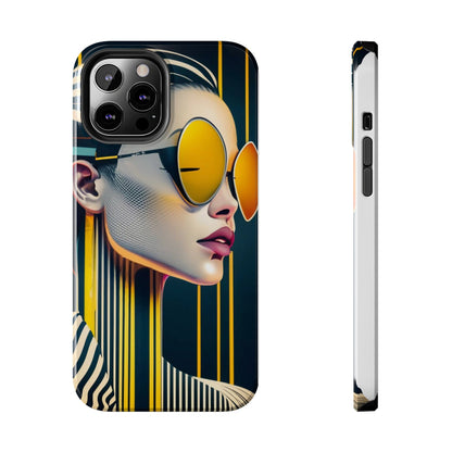 Shinkawa-Inspired Sunglasses Woman Tough Phone Case